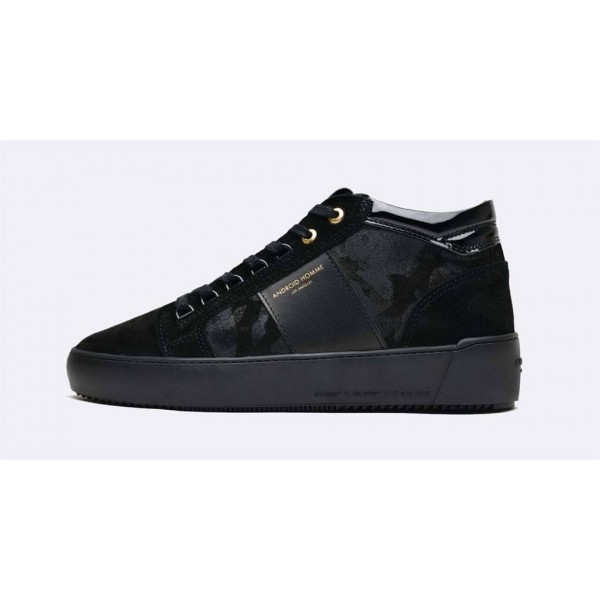 ANDROID HOMME PROPULSION MID GEO BLACK CAMO SUEDE 